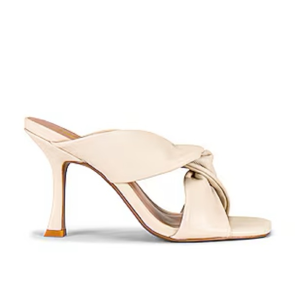 LPA Cream Knotted Heels